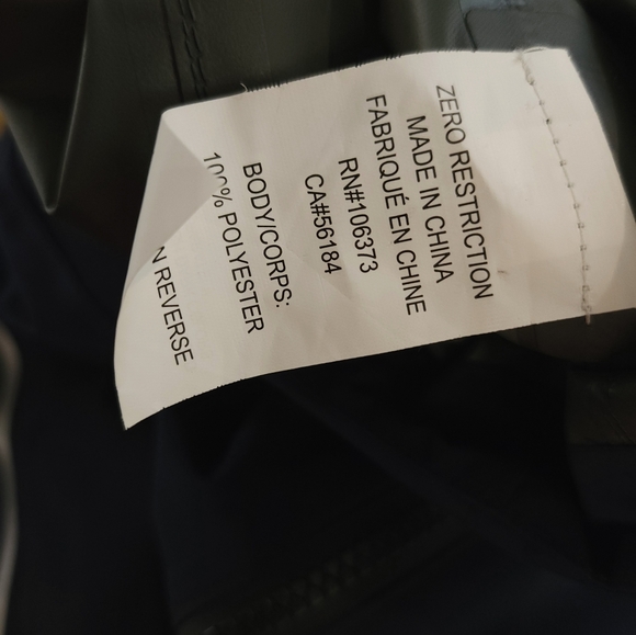 Zero Restriction Power Torque Mens Full Zip Golf Jacket Size L Blue - Picture 8 of 9